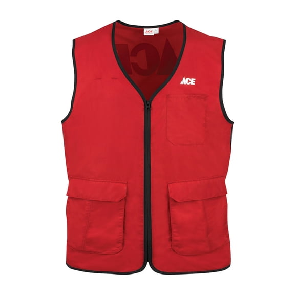 Artcraft No Snag L Sizes Men's Sleeveless V-Neck Red Vest
