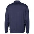 thumbnail image 3 of Men's Cutter & Buck Navy Villanova Wildcats Heathered Vault Stealth Quarter-Zip Pullover Top, 3 of 3