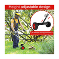 thumbnail image 4 of Lawn Mower Support Wheel Backpack Weeder Handheld Support Frame Portable Support Wheel Lawn Mower Auxiliary Wheel, 4 of 5