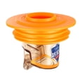 thumbnail image 1 of Rongfmy Washing Machine Pipe Connector Cookroom Easy to Use Toilets Sewer Sealing orange, 1 of 7