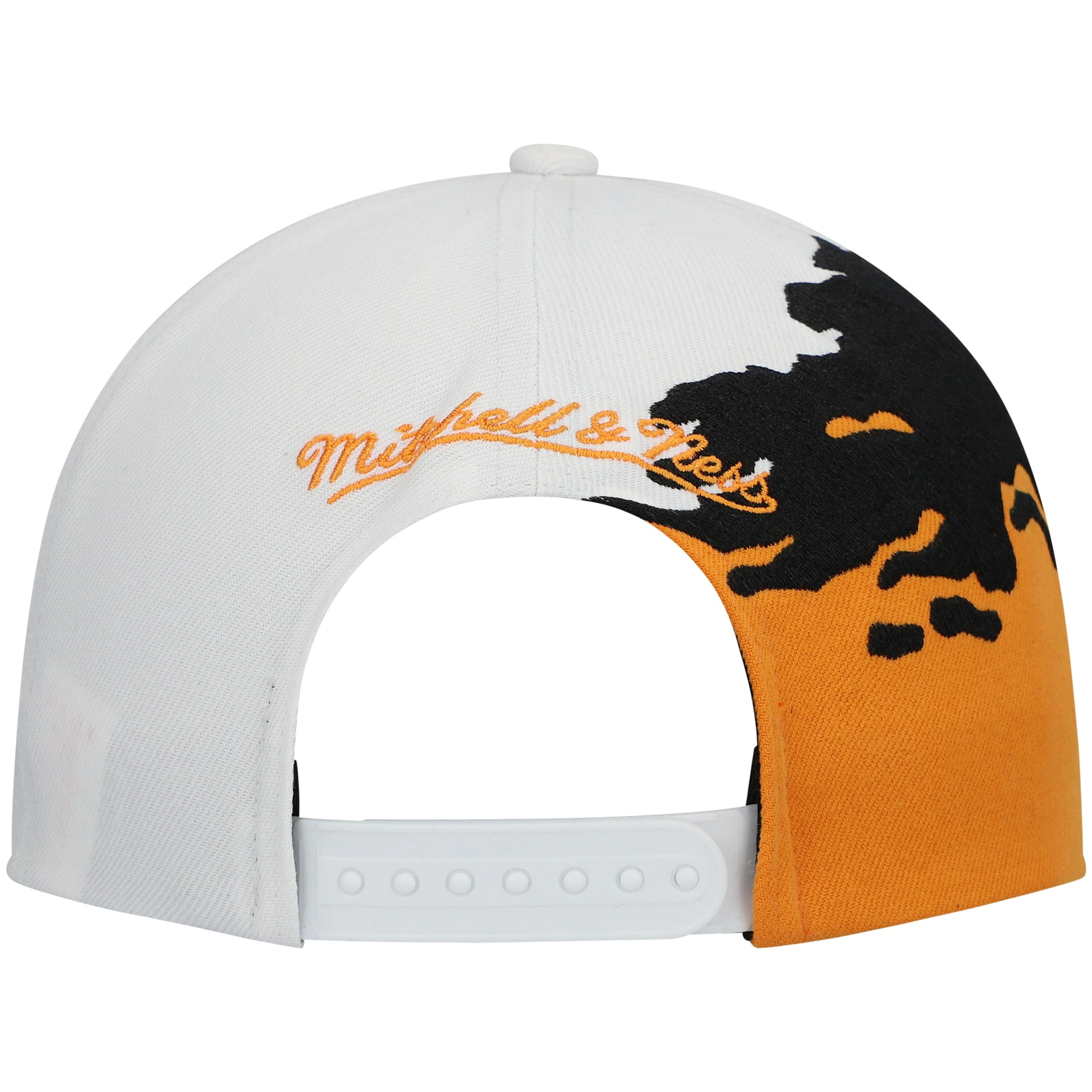 Men's Mitchell & Ness Tennessee Orange/White Tennessee Volunteers Paintbrush Snapback Hat