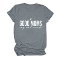 thumbnail image 2 of Pntutb T-Shirt à Col Rond Imprimé à Manches Courtes pour Femmes, Mode, Décontracté, Coupe Ample, Hauts, 2 of 5
