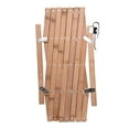 thumbnail image 6 of SPRING PARK Wooden Fence Pet Gate, Indoor Outdoor Retractable Dog Fence, Adjustable Portable Folding Mesh, Enclosure Net Extra Wide Safety Puppy Gate, 6 of 6