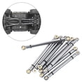 thumbnail image 4 of Baohd 8 Pieces Link Rod Kit Metal 260mm Wheelbase for 1/10 ZP1001 1002 Vehicles, 4 of 9