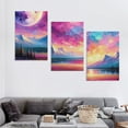 thumbnail image 4 of Nawypu Lavender Garden And Purple Sunset Printed Canvas Wall Art, Gifts & Keepsakes, Ready to Hang, 4 of 4