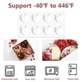thumbnail image 3 of WhiteRhino 76Pcs Non-Stick Silicone Chocolate Molds Set,Candy Jelly Pans Breakable Heart Mold for Baking,Cake,Oven, 3 of 9