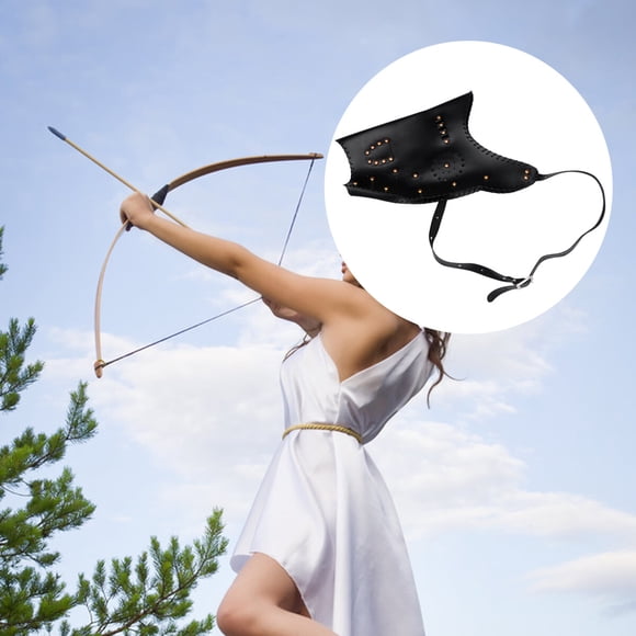 FONDOTIN 1Pcs for Archery in Traditional Style in Black