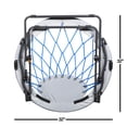 thumbnail image 3 of Zenithen Bungee Dish Kids Steel Folding & Stacking Chairs, Cobalt Blue, 3 of 9
