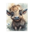 thumbnail image 2 of Watercolor Buffalo Painting - Nursery Collection - Bedtime Stories, 2 of 7
