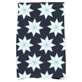 thumbnail image 2 of Simply Daisy 16" x 25" Christmas Stars 1 Geometric Print Hand Towel, 2 of 2
