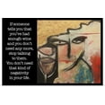 thumbnail image 1 of Great BIG Canvas | "Wine Negativity Poster" Art Print - 30x20, 1 of 4