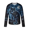 thumbnail image 5 of Raeneomay Long Sleeve Shirts for Men Printed Long Sleeve Tops Casual Round Neck Tops Long Sleeve, 5 of 5