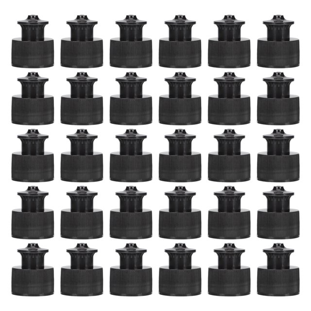 30 piezas de tapa de botella deportiva con botella a prueba de fugas Tapa de botella de tipo pulsador Tapas de botella de agua mineral