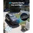 thumbnail image 3 of 4K PTZ POE Security Camera System with Two Way Audio, ZOSI 16CH 8MP NVR, 4pcs 8MP PoE Cameras Outdoor, AI Human/Vehicle/Face Detection, Color Night Vision, 360° Tracking, No HDD, 3 of 8