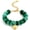 A3:Green Heart, variant on Chunky Beaded Bracelet for Women Dopamine Colorful Resin bangles Blue White Hot Pink Beaded Boho Bracelets Summer Rainbow Beach Vacation Jewelry Trendy Spring Summer Outfit Accessories