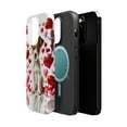 thumbnail image 2 of DistinctInk MagSafe Tough Case for Apple iPhone 13 Pro (6.1" Screen) - Valentine's Day Toy Fox Terrier Puppy - Slim Profile Design, 2 of 6