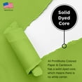 thumbnail image 5 of Printworks Bright Color Cardstock, Emerald Green, 8.5 x 11, 65 lb, 500 Sheets, 5 of 8