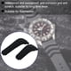 thumbnail image 1 of Reemplazo de correa de reloj de silicona Reloj de pulsera negro premium ANGGREK Otros, 1 of 8