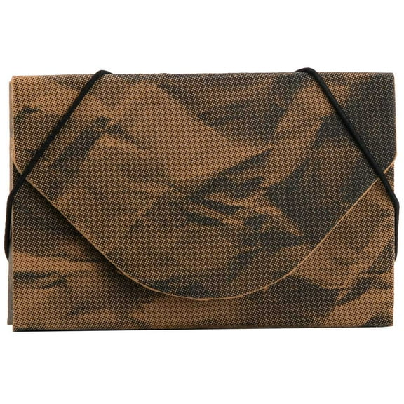 JAM Business Card Holder Case, Wrinkled Copper, 1/Pack