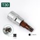 thumbnail image 2 of EchoBliss 5 Piezas Para Torx Brocas De Destructor Herramientas De Cabeza De Zócalo De Accionamiento De 1/4 Pulgadas T15 T20 T25 T30 T40, 2 of 11
