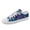 FN027-25009140-8W, variant on Coolcustomize Men's Stunning Forest Flora Art Design Printed Sneakers, Purple/Blue/Orange, Lightweight Dailywear Plus Size Casual Walking Shoes, Fabric Upper, Round Toe Lace-up Low Top Canvas Shoes