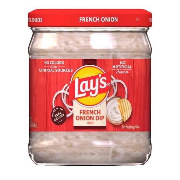 Lay's Dip French Onion, 15 oz Jar