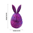 thumbnail image 3 of Lksixu Easter Decorations Printed Easter Decoration Ornament Simulation Box Twisting Easter Ornaments Spring Decor for Party Holiday, 3 of 6