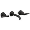 thumbnail image 4 of Kohler K-T14413-4 Purist 1.2 GPM Wall Mounted Widespread Bathroom Faucet - Nickel, 4 of 7