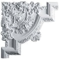 thumbnail image 1 of Ekena Millwork PML15X15EM 15.75 In. W X 15.75 In. H X 1.12 In. P Architectural Emery Panel Moulding Corner, 1 of 1