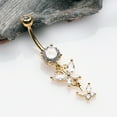 thumbnail image 3 of Golden Butterfly Besties Belly Button Ring, 3 of 4