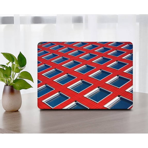 KSK KAISHEK Hard Shell Compatible 2023/2022/2021 Released MacBook Pro 16 inchs with XDR Display Type C Model: A2780 M2/A2485 M1 Red series 0123
