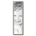 thumbnail image 2 of ArtToFrames 8x29" Silver with Stained Grey Picture Frame, Silver Wood Poster Frame, with Regular Acrylic and 2 (FBPL-4767), 2 of 7