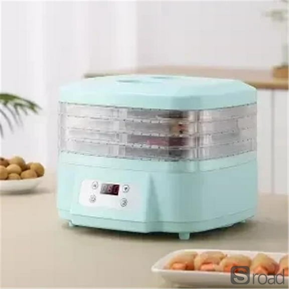 110V Food Dehydrator Machine, 5-Tray Electric Food Dryer For Fruit, Vegetables, Jerky & Pet Treats, Digital Timer & Temperature Control, Stainless Steel Interior, Large Capacity Food Preserver