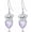 June, variant on Dog Earring with Birthstone Maltese Dog Dangle Earrings Gift for Women