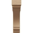 thumbnail image 2 of 9"W x 36"D x 36"H Thin Warren Rough Cedar Woodgrain TimberThane Corbel, Primed Tan, 2 of 6