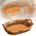 thumbnail image 1 of Wooden Storage Tray for Bread Keeping Practical Kitchen Organization Solution Durable Design Multipurpose Serving Rack, 1 of 7
