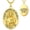 A, variant on Kootwo Knights Templar Necklace for Men Women, 14K Gold Plated Double-Sided Full Armor of God Medal, Christian Crusader Protection Jewelry Gift