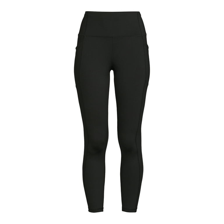 Avia Women's 25 Length High Rise Crop Legging with Side Pockets