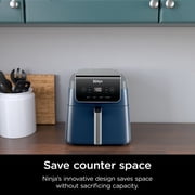 Ninja Air Fryer Pro XL 6.5-Qt, 4-in-1, Air Crisp Technology, Nonstick Crisper Plate, AF180WMNV Navy