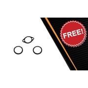 Stainless Steel Front Flex Exhaust Pipe Fits 2007-2009 Hyundai Santa Fe 2.7L - Direct Fit