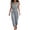 Gray, variant on Jumpsuits for Women Collared Sleeveless Zip Front Cargo Jumpers with Multi-Pocket Summer Casual Comfy Rompers Black S