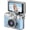 Blue, variant on Mini Digital Camera,Mini Keychain Digital Camera with 180° Flip Selfie Screen - 1.47’’ HD Portable Camera 32GB SD Card for Vlog Pocket Travel Video Recorder