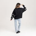 thumbnail image 2 of Women's Gameday Couture  Black Arkansas Razorbacks Pure Victory Relaxed Rhinestone Pullover Sweatshirt, 2 of 4