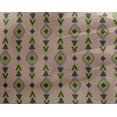thumbnail image 4 of oneOone Tissu Viscose Georgette Imprimé Géométrique Diamant & Triangle BTY 42 Pouces de Large, 4 of 4