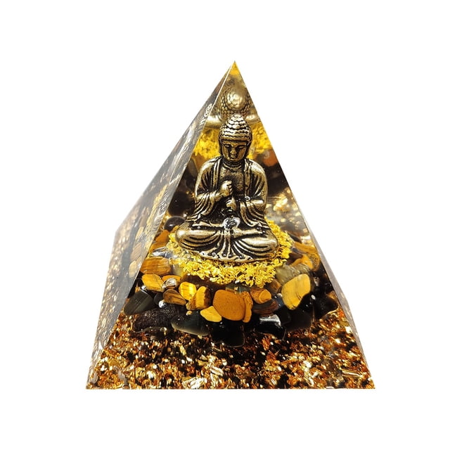 Ygjytge Manualidades Curativas Del Generador Los Cristales Buda La Pirámide Natural Los 6cm