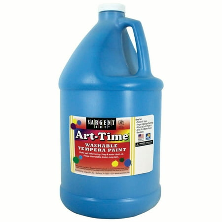 UPC: 0042229736612 | Art-Time Washable Paint Turquoise Blue Gallon
