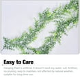 thumbnail image 2 of Toystoory 2 piezas de plantas artificiales de eucalipto colgantes de hojas de vid falsas de oficina simulada realista Faux Garland telón de fondo Decoración, 2 of 6