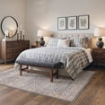 thumbnail image 3 of KUETH Modern 3x5 Area Rugs for Living Room, Non Slip Machine Washable Retro Rugs, Low Pile Chenille Print Rug for Bedroom, Dining Room, Home Office, 3 of 9