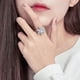 thumbnail image 5 of ER Anillo de copo de nieve giratorio anillo giratorio moda femenina pe brillar  Electrónica, 5 of 5