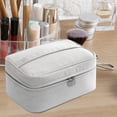 thumbnail image 4 of Bolsa de maquillaje Zulema Bolsa de cosméticos multifuncional Gris Neceseres, 4 of 8